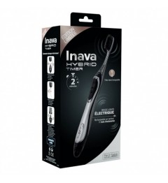 Inava Hybrid Brosse à Dents Electrique Timer Noir