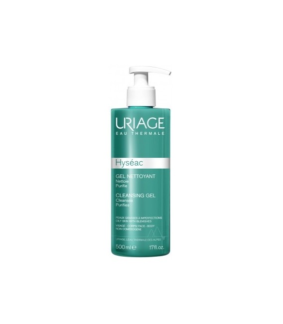 Uriage Hyseac Gel Nettoyant 500Ml