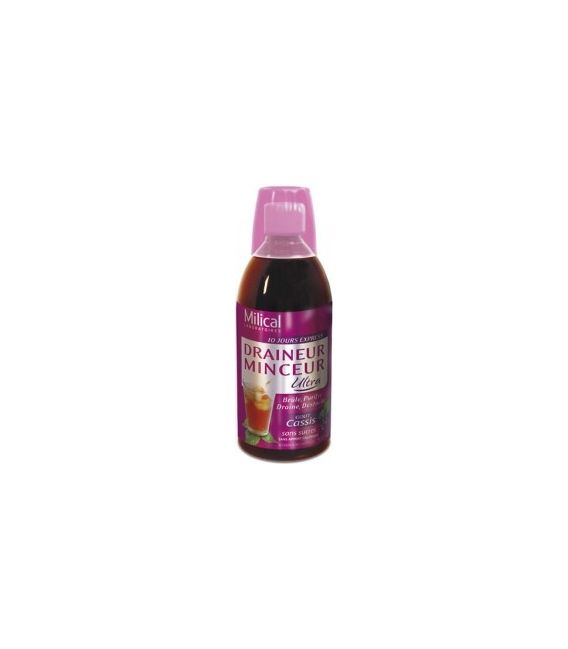 Milical Draineur Ultra Cassis 500Ml pas cher