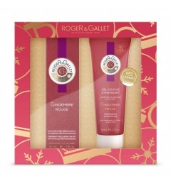 Roger Gallet Coffret Gingembre Rouge Eau de Toilette 30Ml et Gel Douche 50Ml Offert