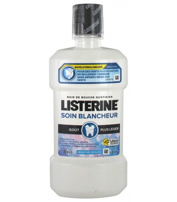 Listerine Bain de Bouche Blancheur 500Ml