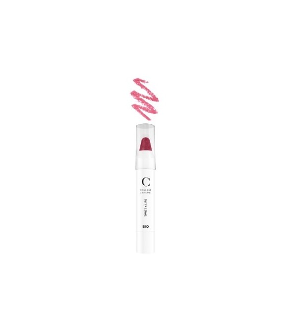 Couleur Caramel Crayon Lèvres Twist and Lips 403 Rose Foncé