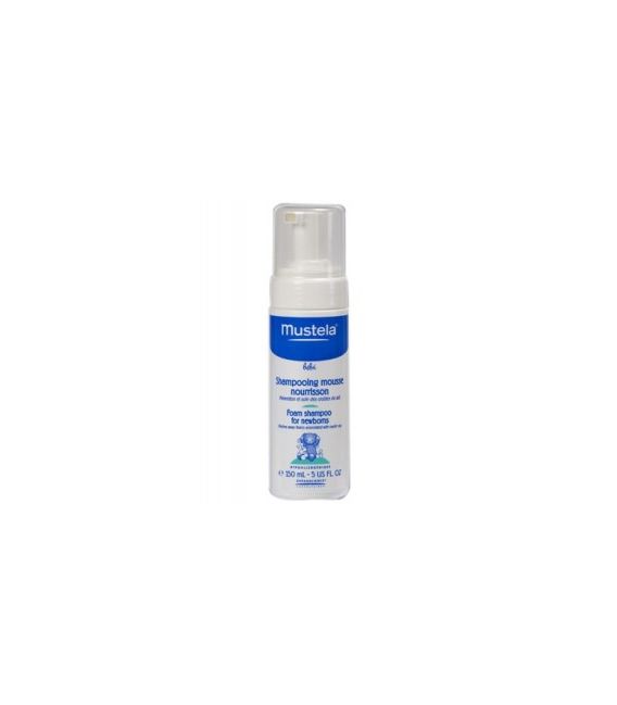 Mustela Shampoing Mousse Nourrissant 150Ml pas cher