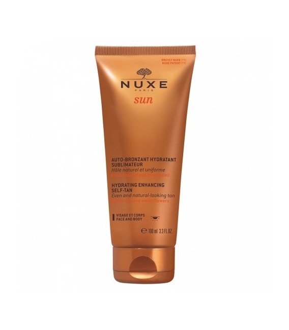 Nuxe Solaires Lait Soyeux Autobronzant Visage et Corps 100Ml