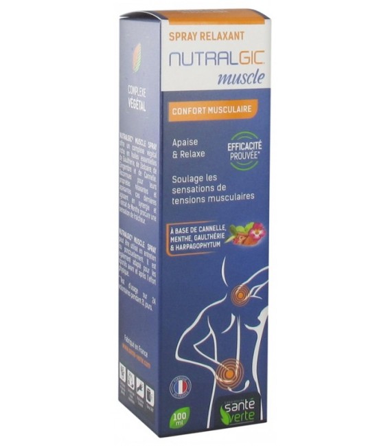 Santé Verte Nutralgic Spray Huiles Essentielles 100Ml