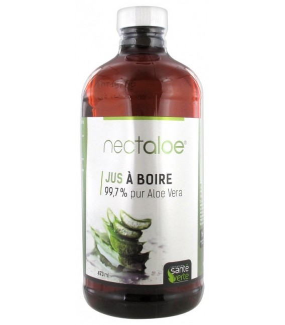 Santé Verte Nectaloe Aloe Vera Bio Jus 473Ml