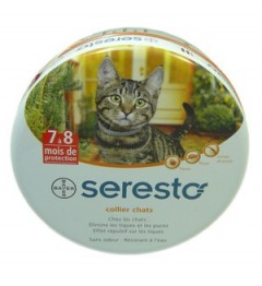 Seresto Collier Anti Puces et Tiques Chat