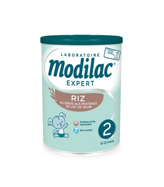 Modilac Expert Riz Lait 2eme Age 800g pas cher