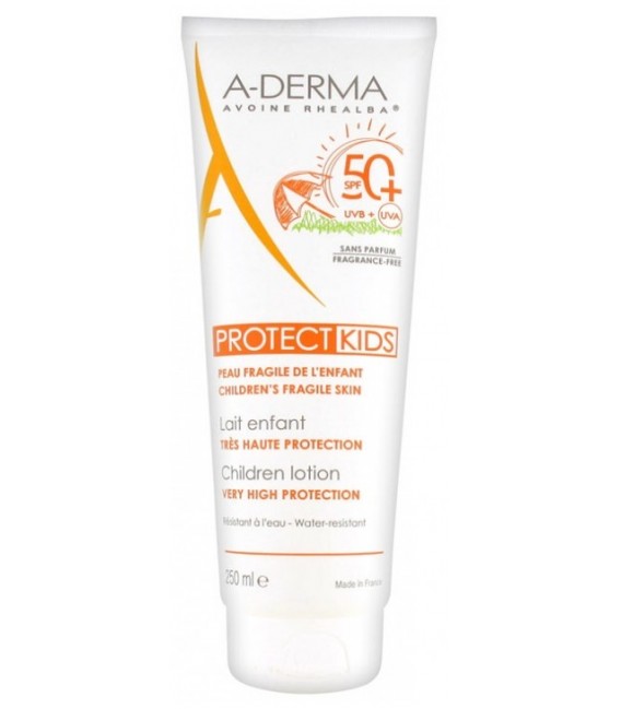 Aderma Solaire Protect Lait Enfants SPF50 250Ml