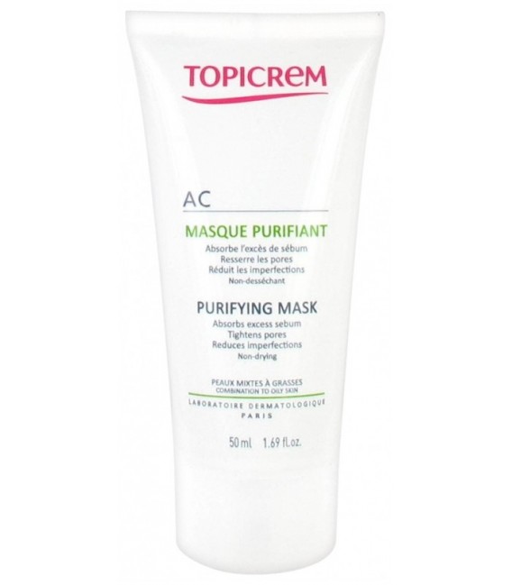 Topicrem AC Masque Purifiant 50Ml