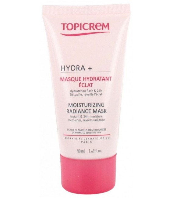 Topicrem Hydra Masque Hydratant Eclat 50Ml