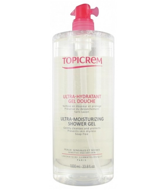 Topicrem Ultra Hydratant Gel Douche 1L