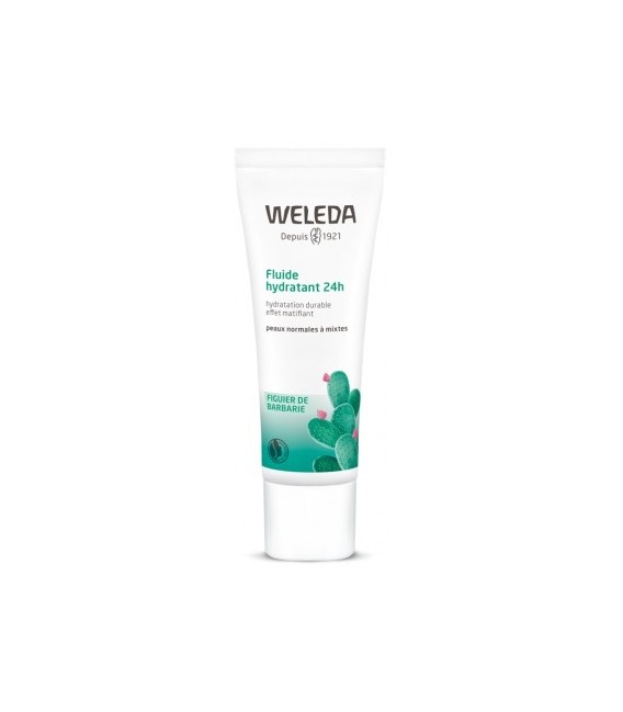 Weleda Figuier de Barbarie Fluide Hydratant 24H 30Ml