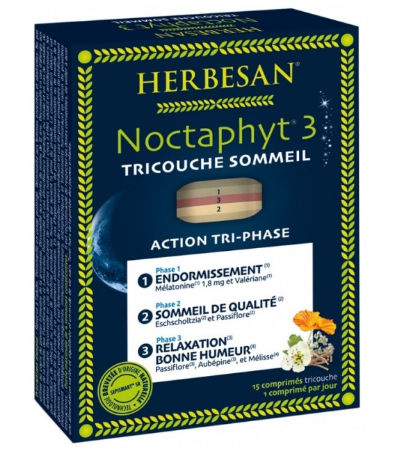 Herbesan Noctaphyt 3 15 Comprimés