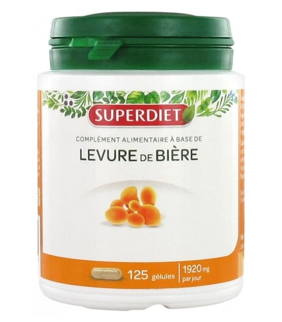 Superdiet Levure de Bière 125 Gélules