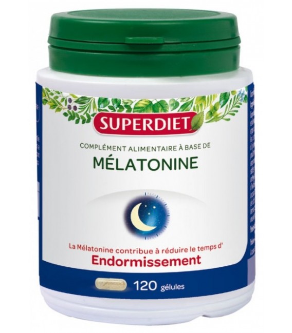 Superdiet Mélatonine 120 Gélules