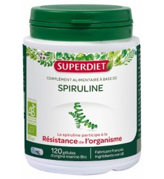 Superdiet Spiruline 120 Gélules