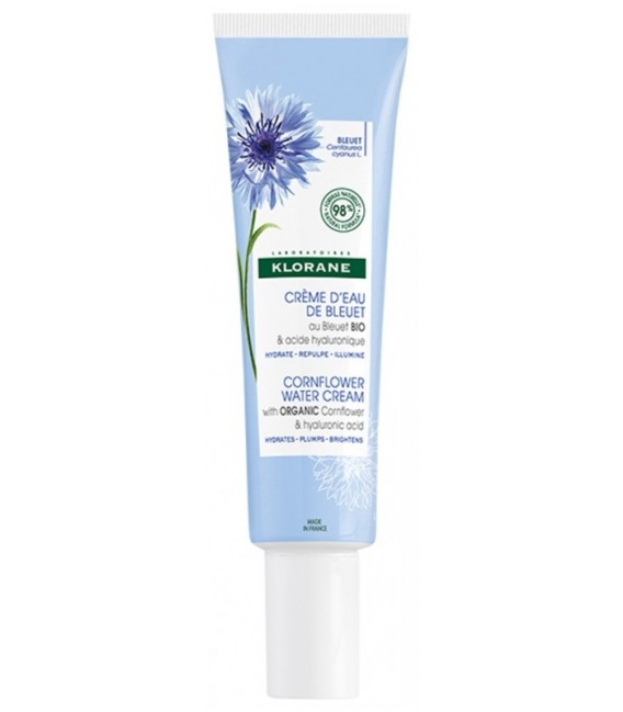 Klorane Crème d'Eau de Bleuet 30Ml