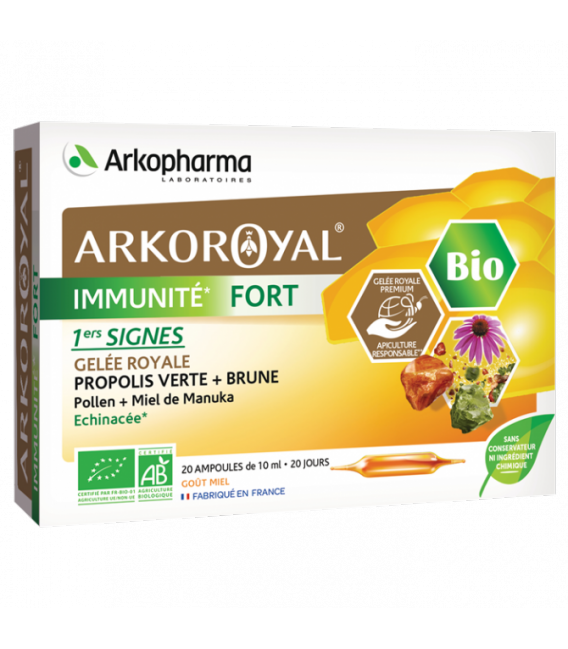 Arko Royal Immunité Fort Bio 20 Ampoules