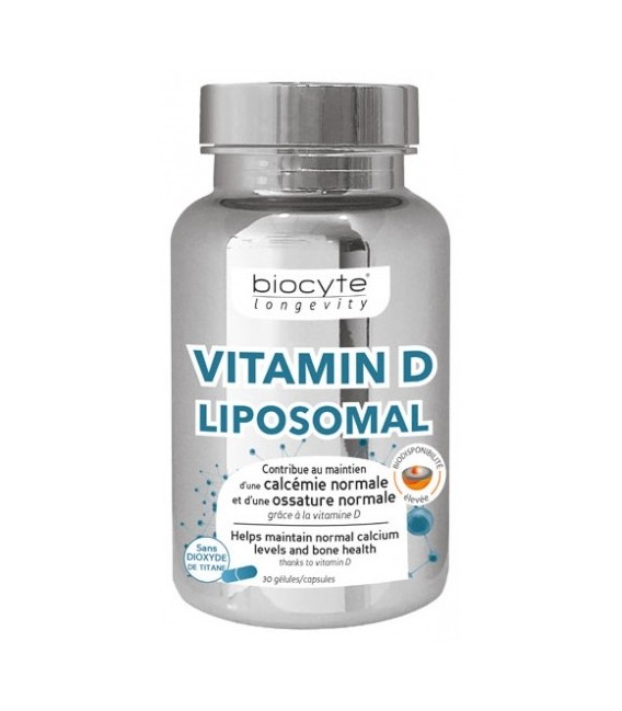 Biocyte Vitamine D Liposomal 30 Gélules