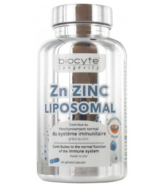 Biocyte Zinc Liposomal 60 Gélules