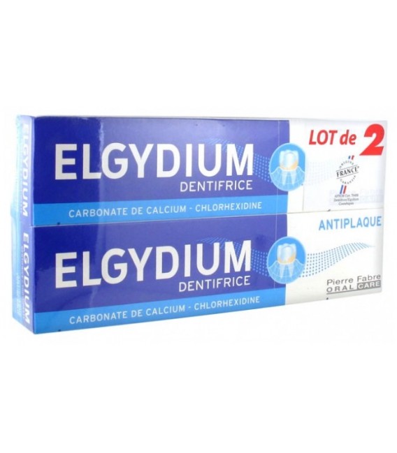 Elgydium Dentifrice Anti Plaque 2x75Ml