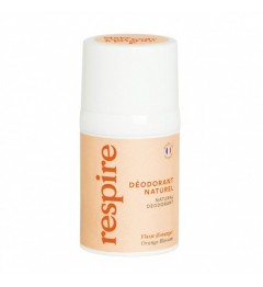 RESPIRE Déodorant naturel Roll-on Fleur d’Oranger 50ml