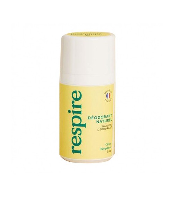 RESPIRE Déodorant naturel Roll-on Bergamote 50ml