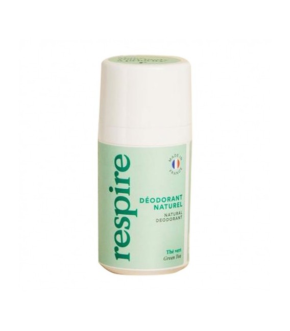 RESPIRE Déodorant naturel Roll-on Thé Vert 50ml