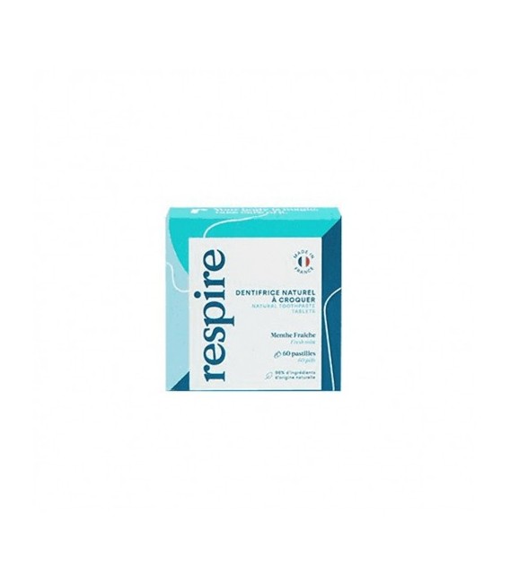 RESPIRE Dentifrice Solide 60 Pastilles