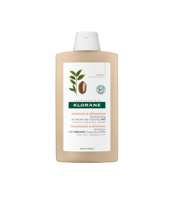 Klorane Shampooing au Beurre de Cupuaçu Bio 400Ml