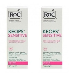 Roc Keops Déodorant Peaux Fragiles Bille 2x30Ml