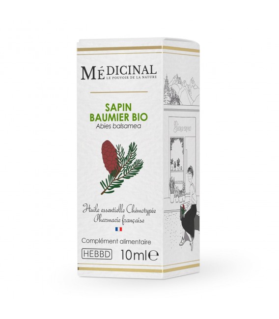 Medicinal Huile Essentielle Bio 10Ml Sapin Baumier