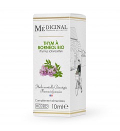 Medicinal Huile Essentielle Bio 10Ml Thym Borneol