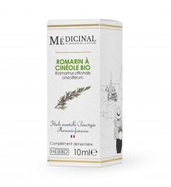 Medicinal Huile Essentielle Bio 10Ml Romarin Cineole