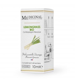 Medicinal Huile Essentielle Bio 10Ml Lemongrass