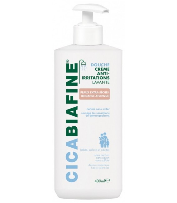 Cicabiafine Crème de Douche Anti Irritations Hydratante 400Ml