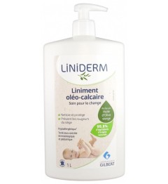 Gilbert Liniderm Liniment Oleo-Calcaire Stabilisé 1L Pompe