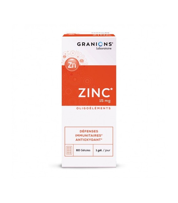 Granions Zinc 15Ml 60 Gélules