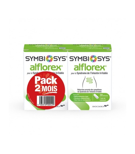 Symbiosys Alflorex Lot de 2x30 Gélules