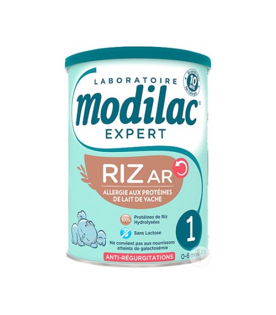 MODILAC Expert Riz AR Lait 1er Age 800 G pas cher