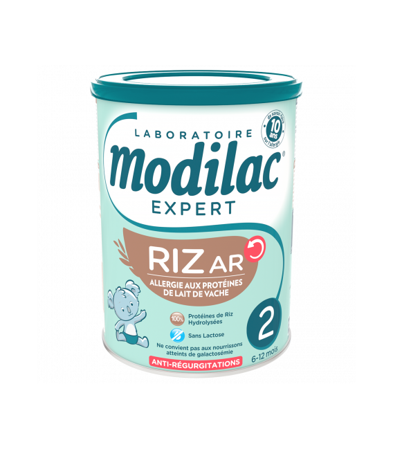 MODILAC Expert Riz AR Lait 2ème Age 800 G pas cher