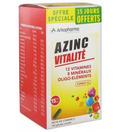 Azinc Vitalité 120 Gélules + 30 offertes