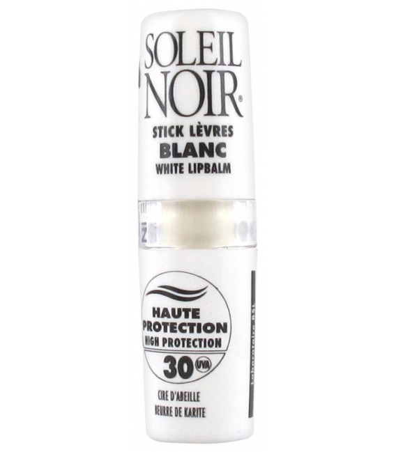 Soleil Noir Stick Solaire Blanc SPF30 4G pas cher