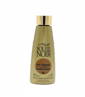 Soleil Noir Lait Vitaminé Or SPF4 150Ml pas cher