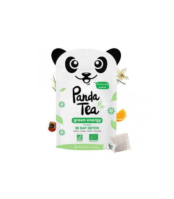 Panda Tea 28 Sachets Green Energy