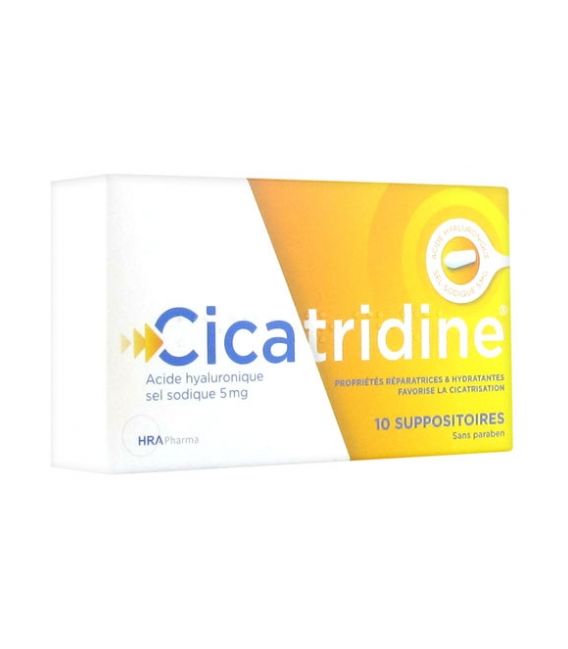 Cicatridine 10 Suppositoires