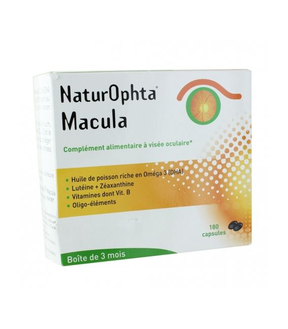 Naturophta Macula 180 Capsules