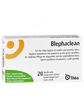 Blephaclean Compresse Paupières Boite de 20