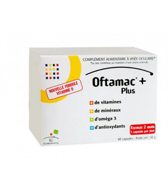 Oftamac Plus Boite de 60 Capsules